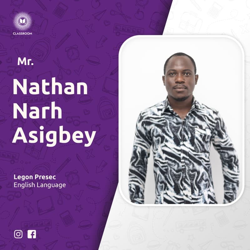 Mr. Nathan Narh Asigbey